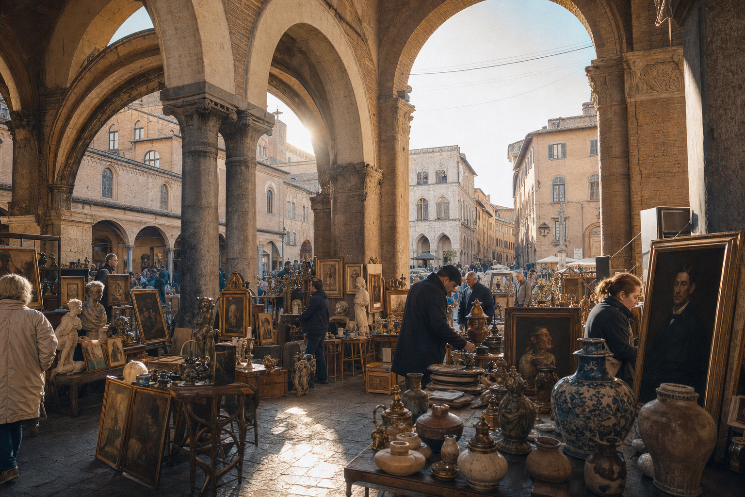 Arezzo: arte, antiquariato e la Giostra del Saracino