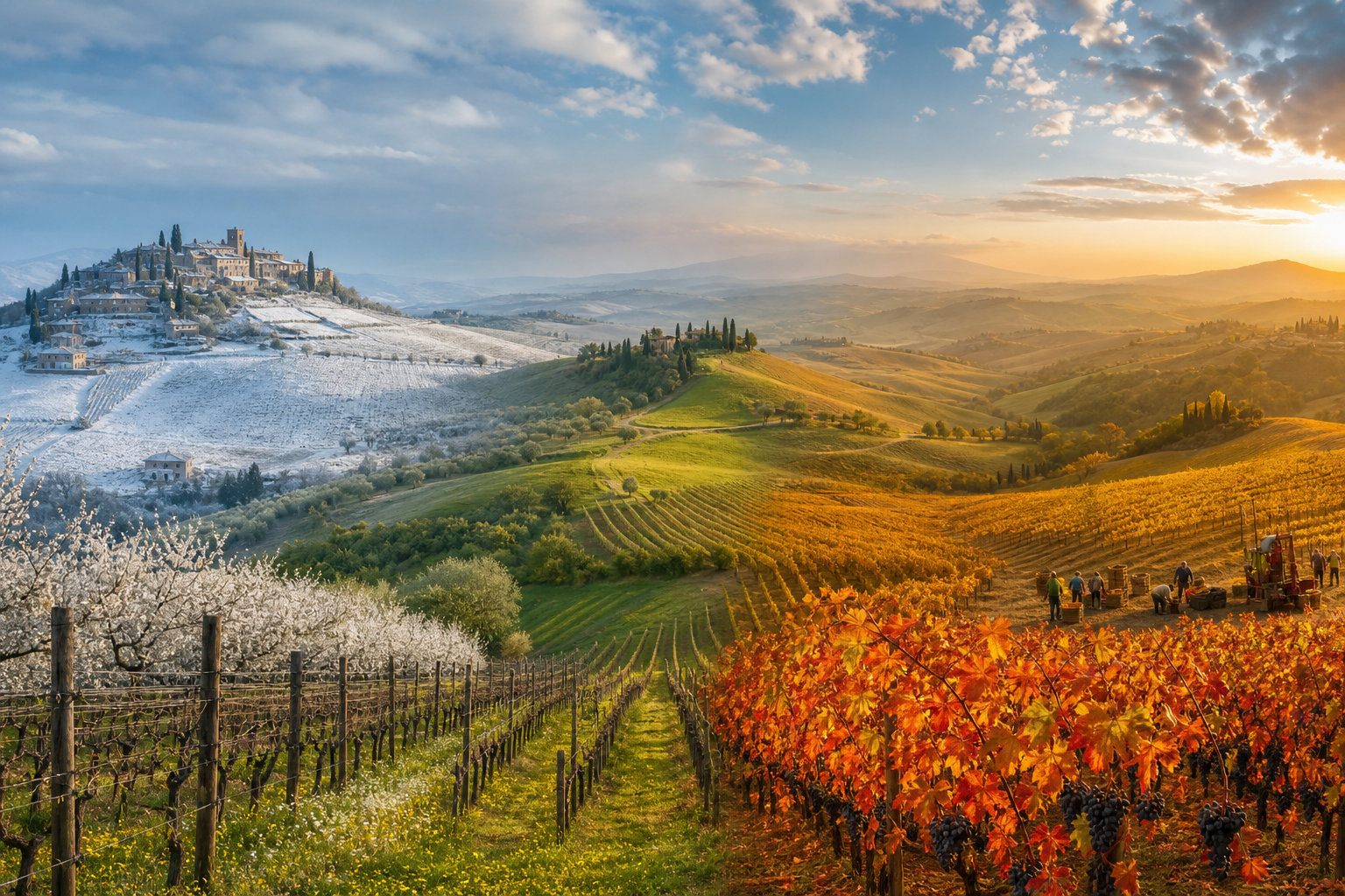 Il momento migliore per visitare la Toscana: guida mese per mese