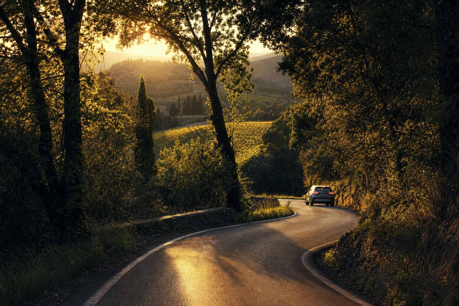 Spostarsi in Toscana in auto: guida pratica per visitatori
