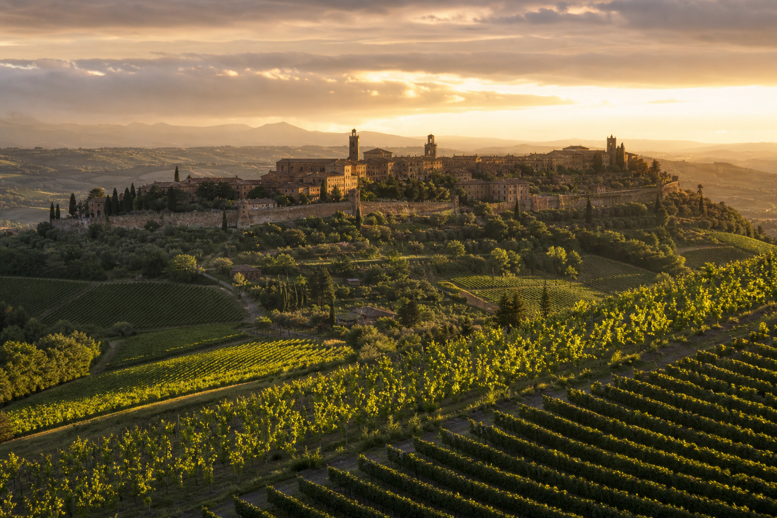 Gita a Montalcino e al Brunello: il grande rosso della Toscana