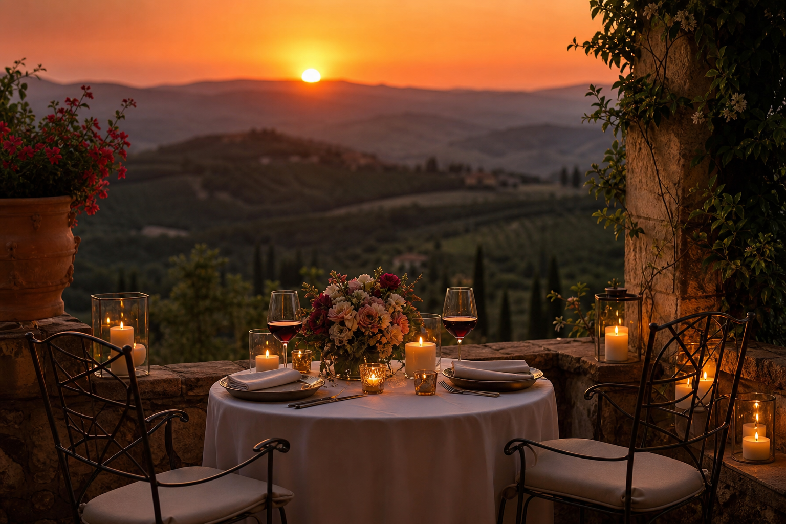 Fuga Romantica in Toscana: Una Settimana in Villa Privata